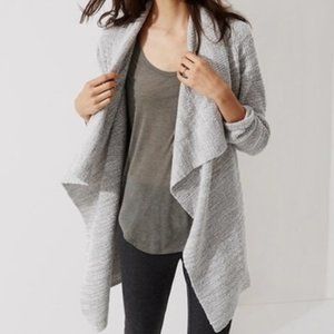 Lou & Grey Waterfall Sweater NWOT